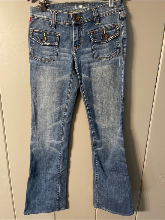 !it jeans Denim - !it Jeans Distressed Low Rise Bootcut Y2K Baddie Indie Sleaze Cowgirl Western 26